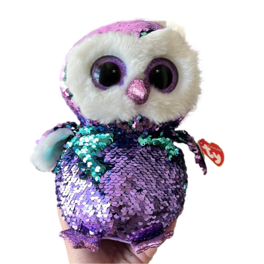Limited edition Ty Flippable Beanie Boo “ Moonlight”